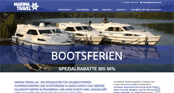 Desktop Screenshot of marinatravel.ch